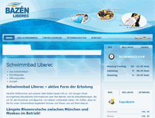 Tablet Screenshot of de.bazen-info.cz