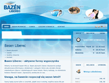 Tablet Screenshot of pl.bazen-info.cz